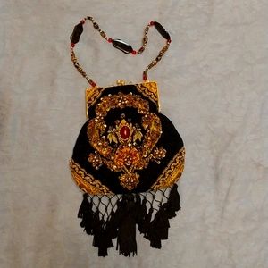 Mary Frances beaded tapestry purse. Like new.